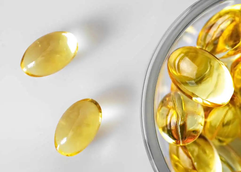 Omega 3-s supplements for dry hair